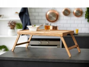 Lumarko Taca stolik śniadaniowy 64x31,5x23,5 cm Oak 32445 6
