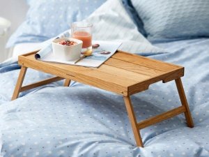 Lumarko Taca stolik śniadaniowy 64x31,5x23,5 cm Oak 32445 8