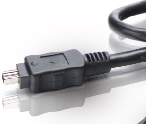 Conceptronic Firewire Cable 4-P 1.8M Black 2