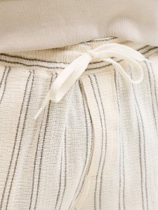 Jack & Jones Jack&Jones męskie szorty paski JPSTJAIDEN COBA STRIPE JOG SHORTS REG SN 12274413  Antique White Stripes L 5