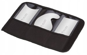 Kirschen Kirschen Scraper set 3800-01 in suede case 3 pcs. 3
