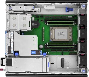 Serwer HP HPE ProLiant DL145 Gen11 8124P 2.45GHz 16c 1P 2x32GB-R 2SFF NS204i-u 2x1000W PS EMEA Server serwer 0 GB Rack (2U) AMD EPYC 2,45 GHz 64 GB DDR5-SDRAM 1000 W 3