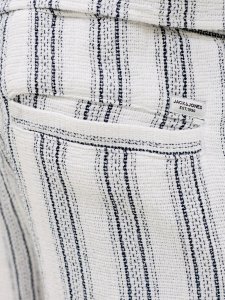 Jack & Jones Jack&Jones męskie szorty JPSTJAIDEN COBA STRIPE JOG SHORTS REG SN 12274413 CLOUD DANCER/STRIPES XL 4