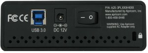 Dysk zewnętrzny HDD Apricorn 6TB Aegis Padlock DT Secure 3