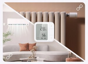 Stacja pogodowa Aqara czujnik klimatu W100 | czujnik klimatu | gwint/Zigbee 2