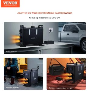 Skan Ogrzewanie postojowe diesel 5-8kW 12V Bluetooth pilot do auta garażu 3