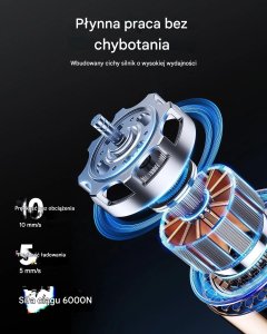 Aptel Stół podnośny elektryczny nożycowy 150 kg regulacja wysokości na kołach 3