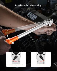 Delphi Tools Klucz dynamometryczny 1/2 20-160Nm precyzyjny z grzechotką do warsztatu 7