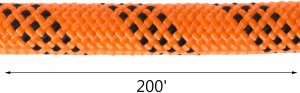 Reis Lina poliestrowa pleciona 14mm 61m 500kg wytrzymała do żeglarstwa 2