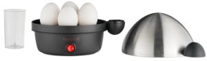 Jajowar Emerio Tomado TM-1351 egg cooker 7 egg(s) 350 W Black, Stainless steel 2