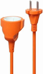 Gembird Kabel Power Extension 20M/ORANGE PC-186XOD-O-20M GEMBIRD PC-186XOD-O-20M (8716309134774) 2