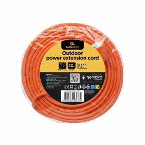 Gembird Kabel Power Extension 20M/ORANGE PC-186XOD-O-20M GEMBIRD PC-186XOD-O-20M (8716309134774) 4