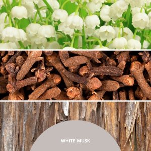 Millefiori Dyfuzor pałeczki zapachowe MILLEFIORI WHITE MUSK 77MDMB 100ml 2