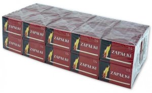 Tytan Zapałki krótkie MONONEGRO 1000 pudełek (1000 x ~38szt.) 44mm 3