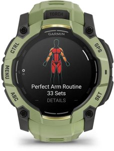 Zegarek sportowy Garmin Instinct 3 AMOLED - 50mm Zielony (010-03020-02) 2