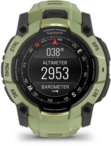 Zegarek sportowy Garmin Instinct 3 AMOLED - 50mm Zielony (010-03020-02) 3