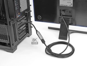 Adapter AV Delock DELOCK Aktywny DisplayPort 1.4 > HDMI Adapter 8K HDR Funkcjonalność 2