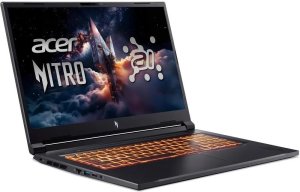 Laptop Acer Nitro V 17 AI ANV17-61 / 17.3" / Ryzen AI 9 365 / 16GB DDR5 / 1TB PCIe SSD / W11H (NH.QZGEP.003) 2