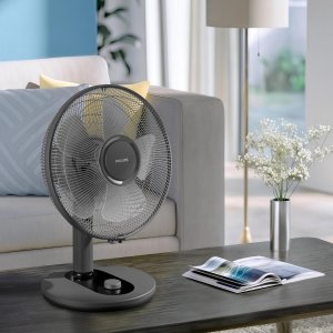 Wentylator Philips Table Fan 1000 Series czarny wentylator biurkowy CX1030/01 2