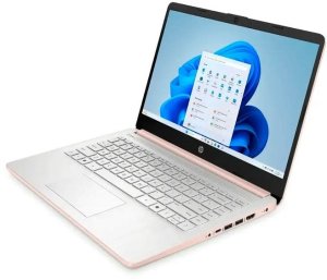 Laptop HP Stream 14-dq6015dx / B7FS4UA / Intel N / 16GB / 128GB / Intel UHD / HD / Win 11 / Mysz / Podkładka / Różowy 5