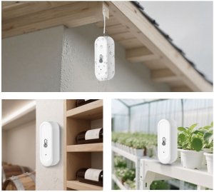 Tuya Czujnik Temperatury i Wilgotności Biały Zewnętrzny IP65 WiFi TUYA 10