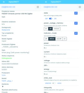 PSmart PSMART Inteligentne Gniazdo pomiar 16A USB białe seria RM ZigBee TUYA Smart 8