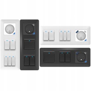 PSmart PSMART Inteligentne Gniazdo pomiar 16A USB białe seria RM ZigBee TUYA Smart 10