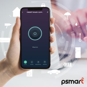 PSmart PSMART Inteligentne Gniazdo pomiar 16A USB czarne RM ZigBee TUYA Smart 16