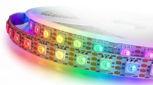 PSmart PSMART Cyfrowa Taśma LED SMD 12V SK6812 RGBIC IP20 96 Led/m 10mm 5m 5