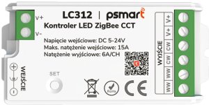 PSmart PSMART Mini Kontroler LED CCT 5-24V 15A Seria PX ZigBee TUYA 2