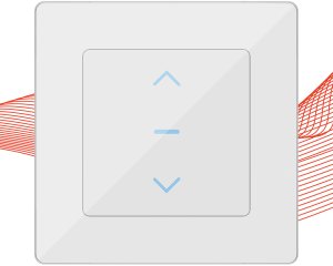 PSmart PSMART Inteligentny sterownik rolet żaluzji szklany B RM ZigBee TUYA Smart 2