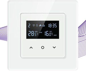 PSmart PSMART Inteligentny Termostat Obciążalny Ogrzewanie 16A Biały RM WIFI TUYA 2