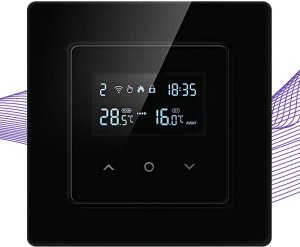 PSmart PSMART Inteligentny Termostat Obciążalny Ogrzewanie 16A Czarny RM WIFI TUYA 2