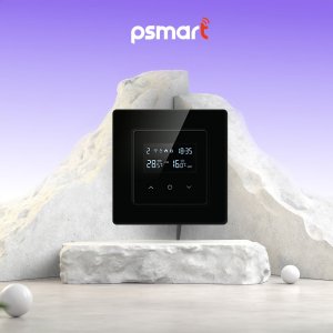 PSmart PSMART Inteligentny Termostat Obciążalny Ogrzewanie 16A Czarny RM WIFI TUYA 4