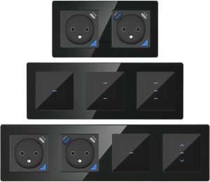 PSmart PSMART Inteligentny Termostat Zwierny Piecyk Bojler 3A Czarny RM ZigBee TUYA 9