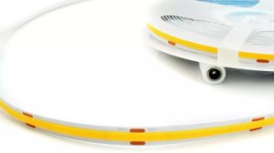 PSmart PSMART Taśma Pasek Neon Linia LED COB 24V WW 3000K IP20 8mm 480led/m 5m 4