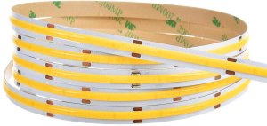 PSmart PSMART Taśma Pasek Neon Linia LED COB 24V WW 3000K IP20 8mm 480led/m 5m 7
