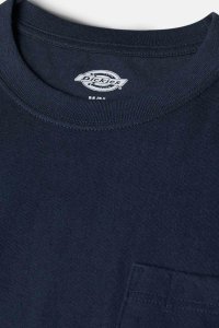 Texar Koszulka z Długim Rękawem Dickies L/S Pocket Navy 3
