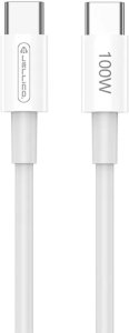 Jellico JELLICO kabel B22 USB-C - USB-C PD 100W 1M Biały 2