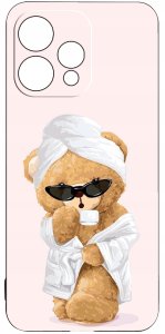 krainaGSM Do Oppo Reno15 5G Wzory Silikonowe Matt Case + Szkło 9H 3
