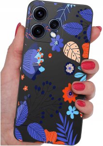 krainaGSM Do Oppo Reno15 5G Wzory Silikonowe Matt Case + Szkło 9H 4