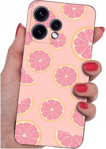 krainaGSM Do Oppo Reno15 5G Wzory Silikonowe Matt Case + Szkło 9H 4