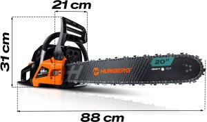 Piła łańcuchowa Humberg Piła spalinowa łańcuchowa pilarka do drewna 16" Humberg HM-660 + olej 15