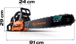 Piła łańcuchowa Humberg Piła spalinowa łańcuchowa pilarka do drewna 16" Humberg HM-662 + olej 15