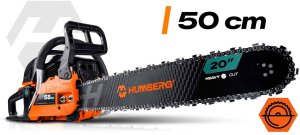 Piła łańcuchowa Humberg Piła spalinowa łańcuchowa pilarka do drewna 16" Humberg HM-662 + olej 6