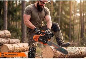 Piła łańcuchowa Humberg Piła spalinowa łańcuchowa pilarka do drewna 10" Humberg HM-663 + olej 6