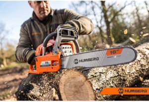 Piła łańcuchowa Humberg Piła spalinowa łańcuchowa pilarka do drewna 16" Humberg HM-661 + olej 10