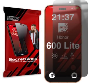 GrizzGlass Matowe szkło prywatyzujące GrizzGlass SecretGlass do Honor 600 Lite 2