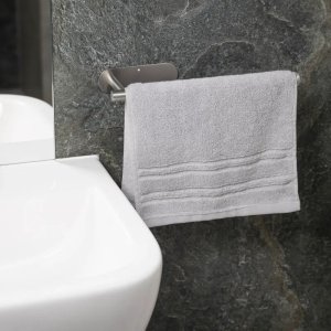 SHOPUJ.PL Uchwyt Wieszak na papier ręcznik papierowy srebrny 4