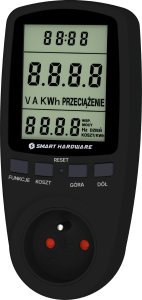 Smart Hardware Watomierz Licznik energii elektrycznej Miernik Amperomierz Polskie menu 3